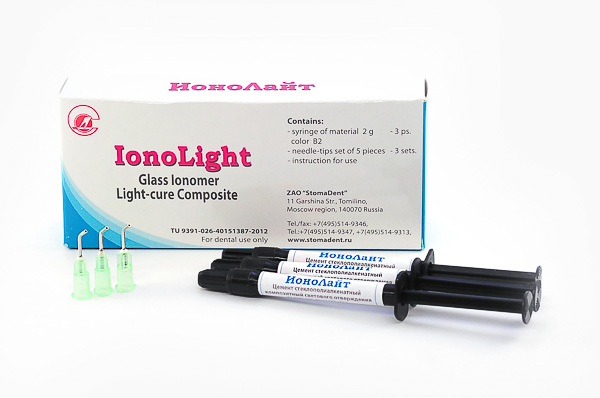 IonoLight - light-cure composite glass ionomer