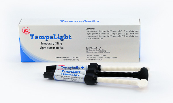 TempeLight / TempeLight F - temporary filling light-cure material