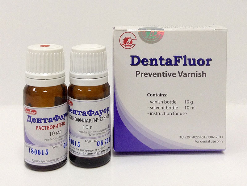 DentaFluor -  varnish preventive amino-fluorinated